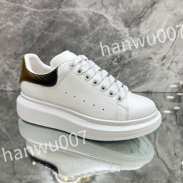 

2023 new luxury sneakers designer casual shoes men shoe white calfskin flat classic fashion breathable trainer sneaker size 35-46 xsd230414, Black