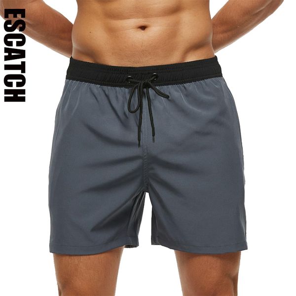 

men's shorts escatch summer running sprint men's gym backbone es4 adjustable waist fitness jogging training 230711, White;black