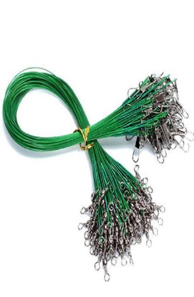 

60pcs lure fishing wire line stainless steel bait resistant lead line6181625
