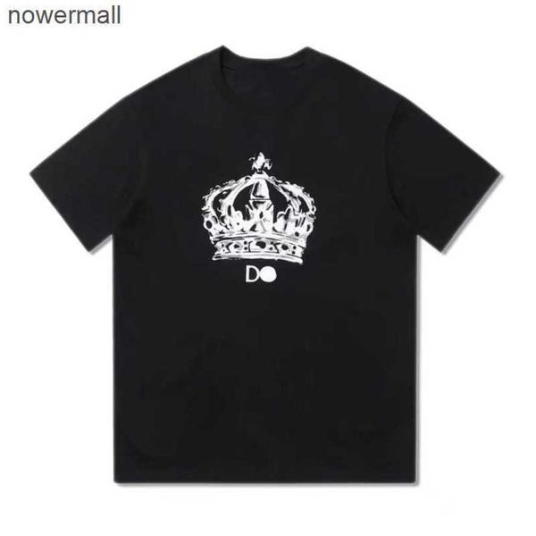 

tee d dolcly gabbanaly g neck dg men women fashion pullover designer sweatshirt t shirt short round sleeve tshirt summer cotton t-shirt 4xl, White;black