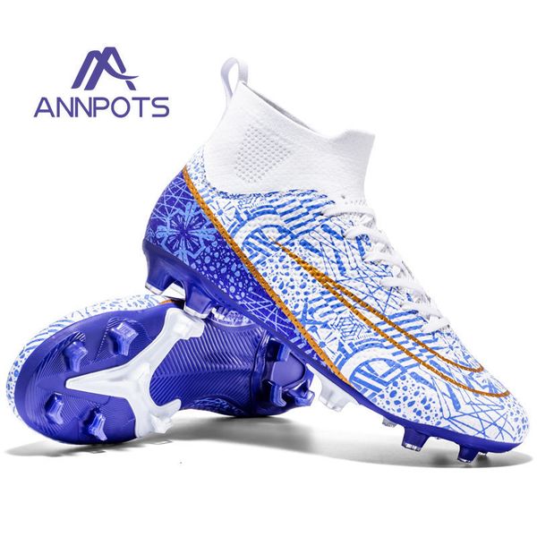 

safety shoes professional high anti-skid wear-resistant training shoe fgtf men's soccer shoes children's football boots outdoor sn, Black;brown