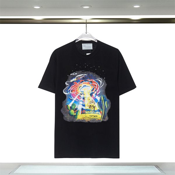 

summer new men's t-shirt high-end printed geometric pattern round neck short sleeve t-shirt elite white-collar workers love handsome su, White;black