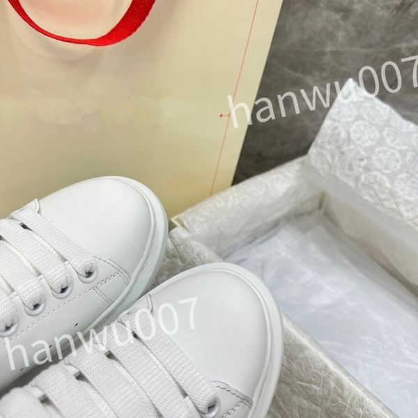 

2023 luxurys sneakers designer casual shoes men shoe white calfskin flat classic fashion breathable trainer sneaker size 35-46 xsd230414, Black