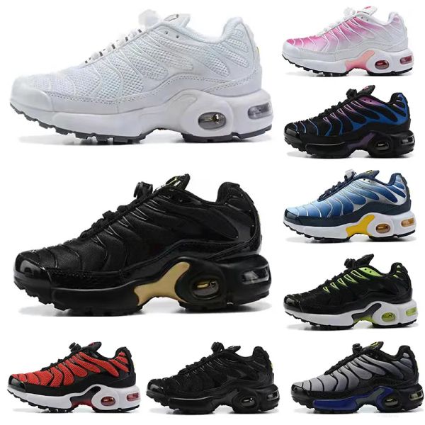 

children 2022 kids running shoes boy& girl toddler youth plus trainer cushion surface breathable sports sneakers, Black