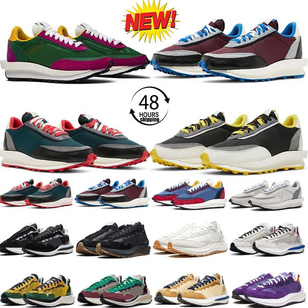 

sacais x vaporwaffle 3.0 casual shoes pegasus designer ldv waffle mens womens daybreak dark iris sesame blue void black gum sail summit whit