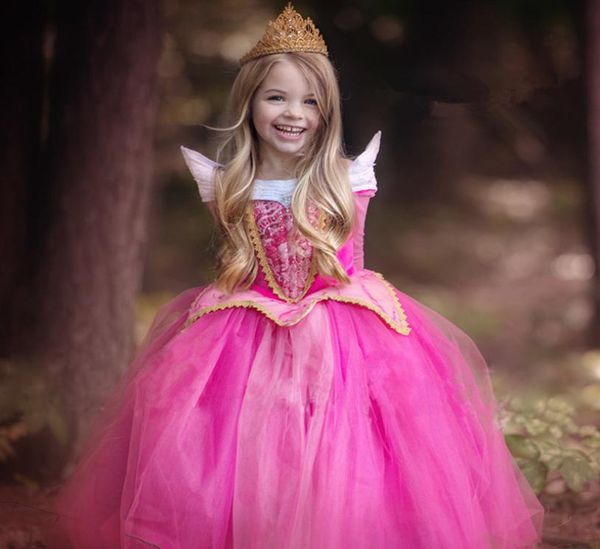 

baby girl christmas gift girls princess dress student cosplay cartoon dress children birthday gift 9591585, Red;yellow