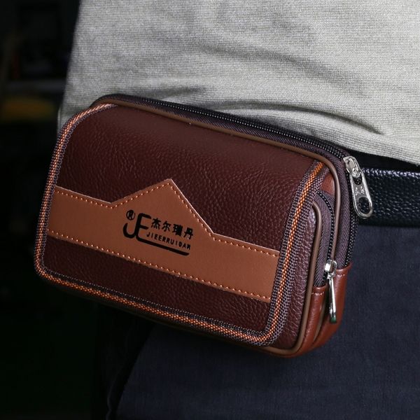 

waist bags universal bag pouch belt card holder pocket men wallet phone case cover 230711