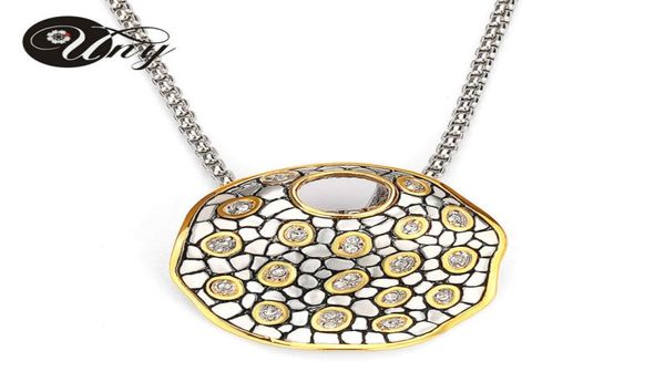 

est brand hardy necklace fashion jewelry gilding choker crystal necklaces pendants nk061 2207168498407, Slivery;golden