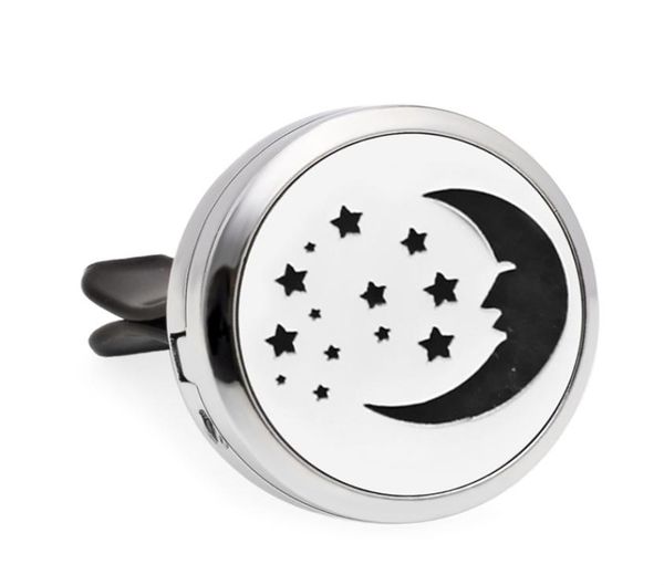 

10pcslot more options eye star car air freshener 30mm essential oil perfume car locket diffuser vent clip 100p oil pads2370305, Bronze;silver