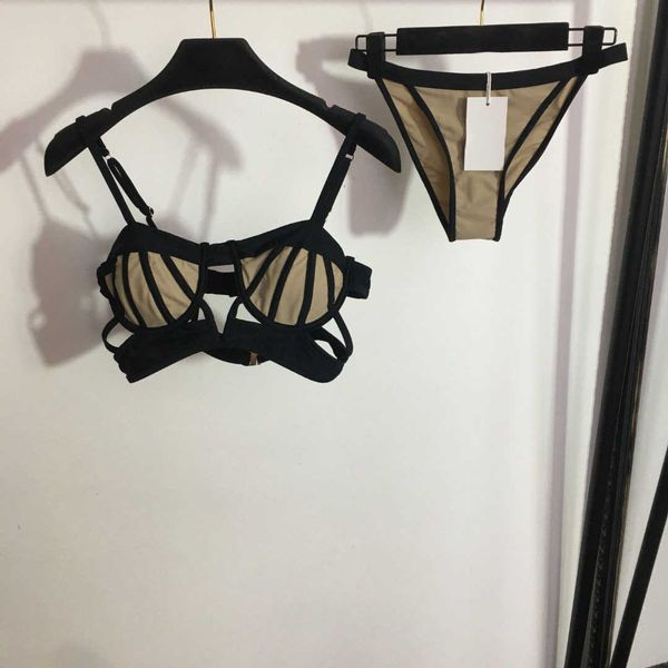 

23ss two-piece swimsuit womens bikini designer bathing suit bikini swimwear new bikini set bra strap underwear triangle underwear women clot, White;black