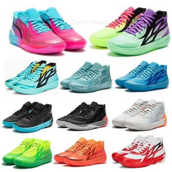 

lamelo ball mb 2 mens basketball shoes mb.02 honeycomb phoenix phenom flare lunar new year jade green 2023 designer trainers sneakers
