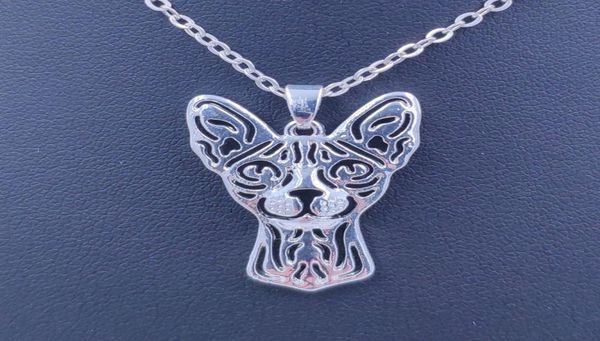 

2019 cute sphynx cat pendant necklace gold silver plated jewelry gift for women male female girls ladies punk christmas nt0013279799