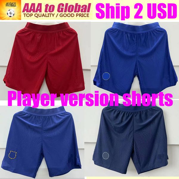 

player version 23 24 season barca lewandowski mbappes home vini jr soccer shorts, Black;yellow