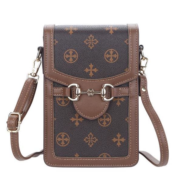 

spring and summer selling new women's bag fashion crossbody shoulder bag mini phone bag contrast color phone bag, Blue;pink