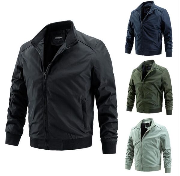 

new arrival spring&autumn men's jackets male casual collar slim fit outerwear clothing jacket outerwear coat jjlh8zh932, Black;brown