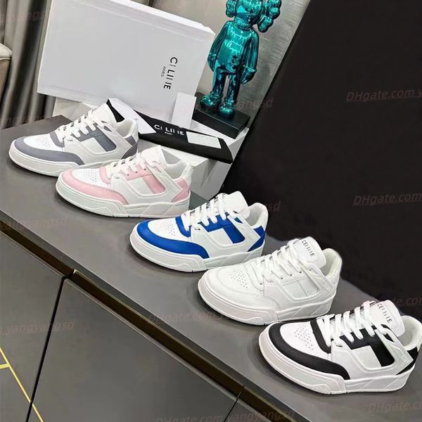 

ct-07 training shoes low lace-up luxury sneakers in calfskin womens mens italy brand designer outdoor casual sports ct07 shoes optic white b