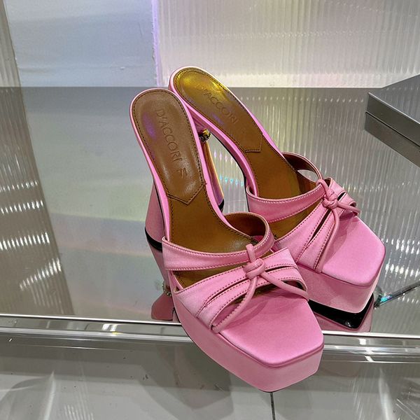 

women fashion mules slippers slides sandals heeled open-toe platform pumps chunky block heels women's luxury designers leather outsole, Black