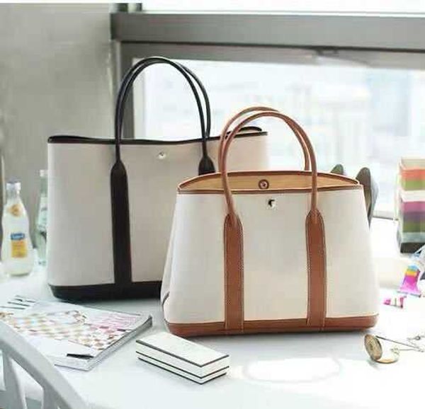 

garden party bags designer 2023 spring and summer new canvas bag women's one shoulder oblique straddle portable fashion shopping bucket