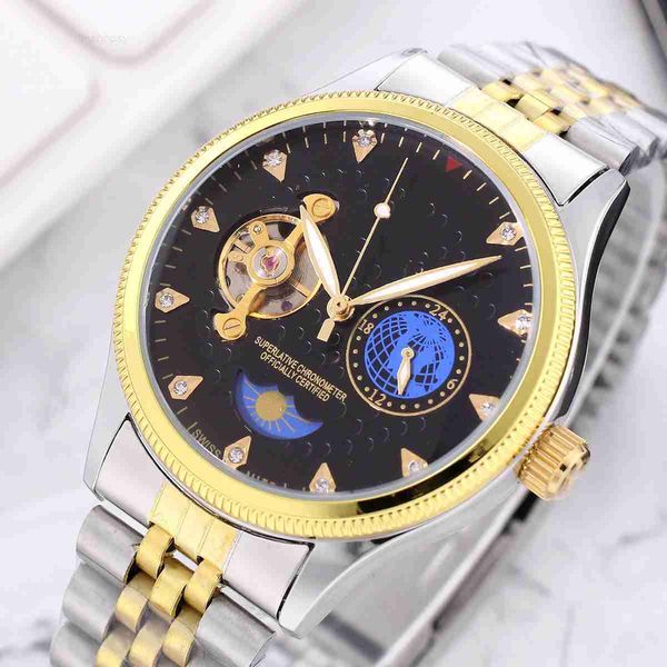 

mens watch designer watches rols ex automatic mechanical rol watch for man submariners movement luminous sapphire waterproof sports montre l, Slivery;golden