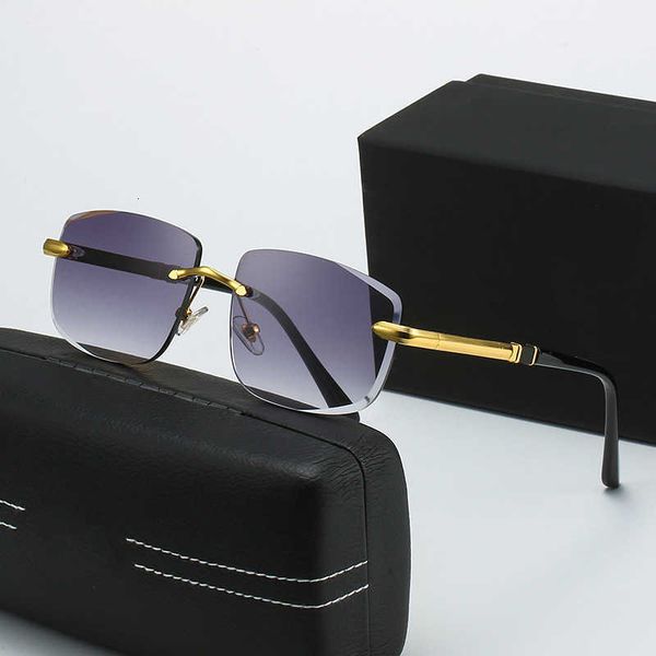 

fashion mercedes-benz sunglasses new frameless cut edge benz for men and women mercedes benz fashionable optics can be matched with myopia g, White;black