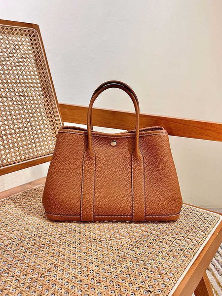 

garden party bags designer tc cowhide craftsmanship bag handbag large capacity tote mommyn3xy