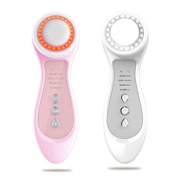 

face massager pink galvanica face massager cold compress hammer ems wrinkle lifting multi funtion skin care instrument belleza 230710