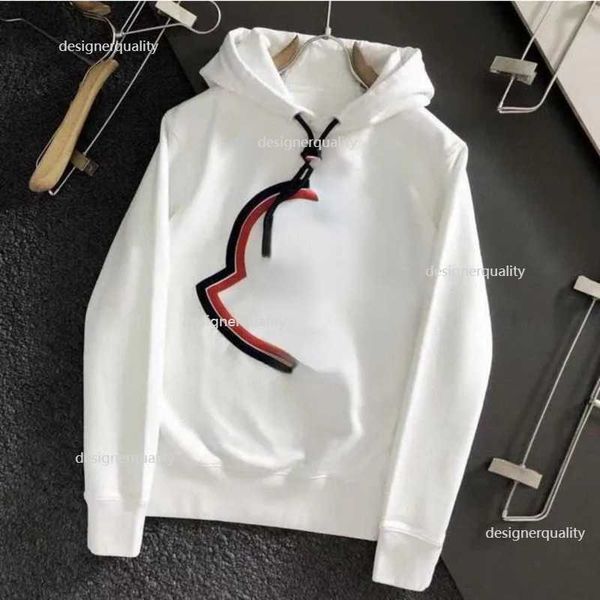 

luxury brand hoodie embroidery hoody sweatshirt men women round neck sweater designer long sleeved t shirt mens warm pullover jacket 5xl, Black