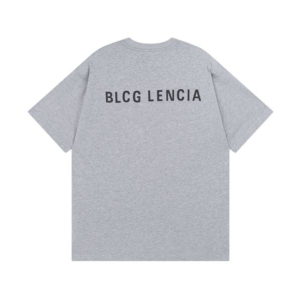 

blcg lencia 2023 summer new 250g 100% cotton fabric t-shirt men print color drop sleeve loose tshirts oversize 2023215, White;black