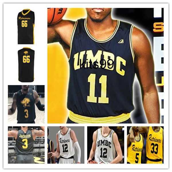

custom college basketball umbc retrievers jerseys keondre kennedy darnell rogers ray salnave l.j. owens jacob boonyasith yaw obeng-mensah, Black;red