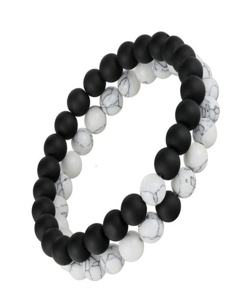 

2 stylesset distance bracelet crown claws charm natural stone for women couples friendship bracelets jewelry gifts6994913, Golden;silver