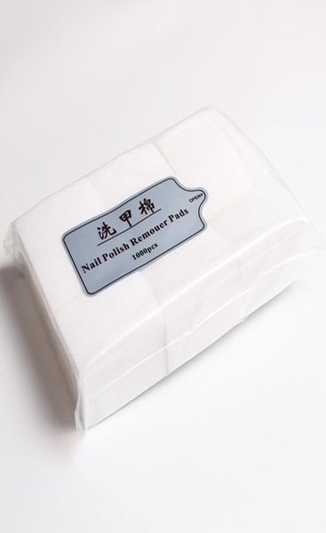 

900pcspack nail wipes manicure polish remover paper lint cleaning cotton pads nail sticker decal art tips acrylic gel remove7172421