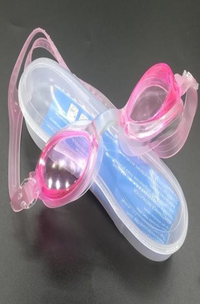 

children kids boys girls antifog waterproof high definition swimming goggles diving glasses with earplugs swim eyewear silicone go6135548