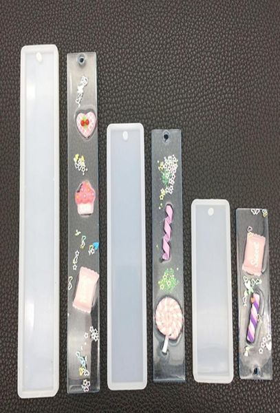 

rectangle silicone bookmark mold diy handmade bookmarks mould making epoxy resin jewelry mold tools craft supplies 3 size6657633
