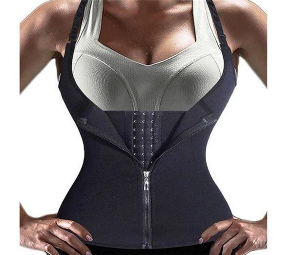 

men039s body shapers women waist trainer girdles slimming belt cincher corset neoprene shaperwear vest tummy belly girdle2613691, Black;brown