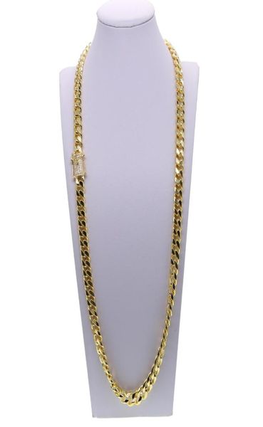 

link chain necklace hip hop mens curb cuban chain golden filled necklaces jewelry daily life 61cm 71cm long necklace for hiphop5449028, Silver
