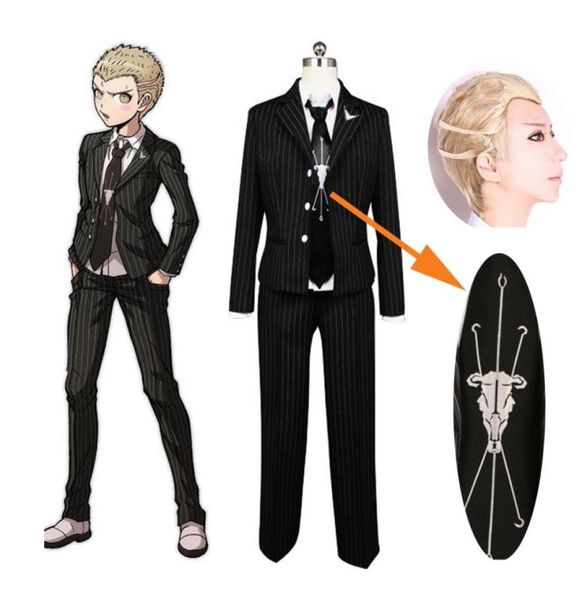 

anime danganronpa super cosplay kuzuryuu fuyuhiko costume custom made5268851, Black