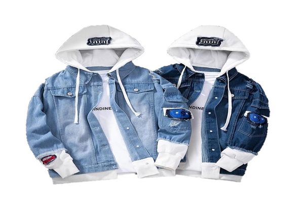 

songsanding men denim jacket streetwear hip hop men039s hooded jean jackets male casual loose outerwear 2021 spring fashion sli7478194, Black;brown