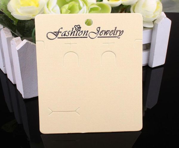 

200pcs white and beige womenmen necklace necklaces jewelry packaging display cards in bulk6005107, Black;white