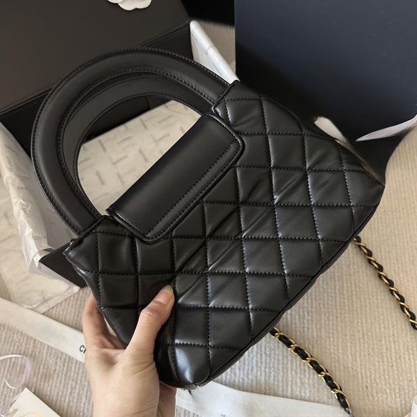 

handbag 2023 new oil wax leather lingge chain bag women's diagonal straddle bag