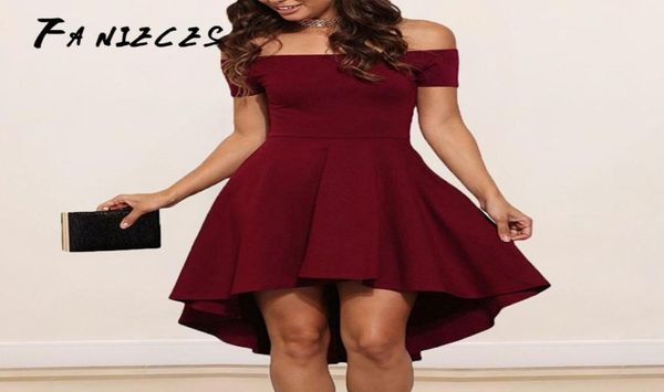 

off the shoulder summer dress womens wedding cocktail nightclub blackless aline black dresses short vestidos verano 2020 y207273062, Black;gray