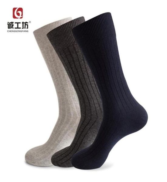 

mens socks european and american autumn and winter stockings mens socks striped business socks large stockings1180599, Black