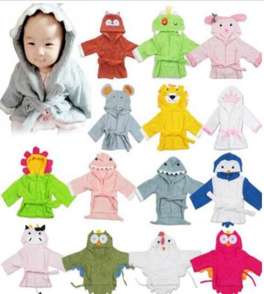 

cotton baby pajamas funny 3d cartoon animal printed rompers fashion kid bathrobe winter thickened warm bed gown wy3889271868, Blue