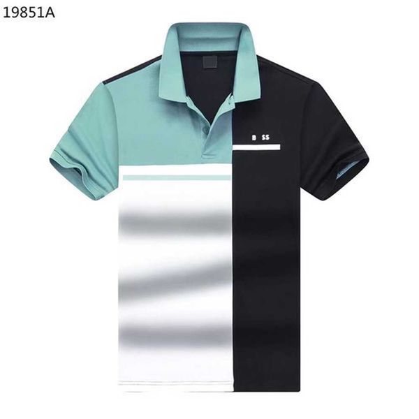 

boss mens polo shirt fashion men's t-shirt luxury collar breathable summer boss business designer polo shirts size m-xxxl cdtm, White;black