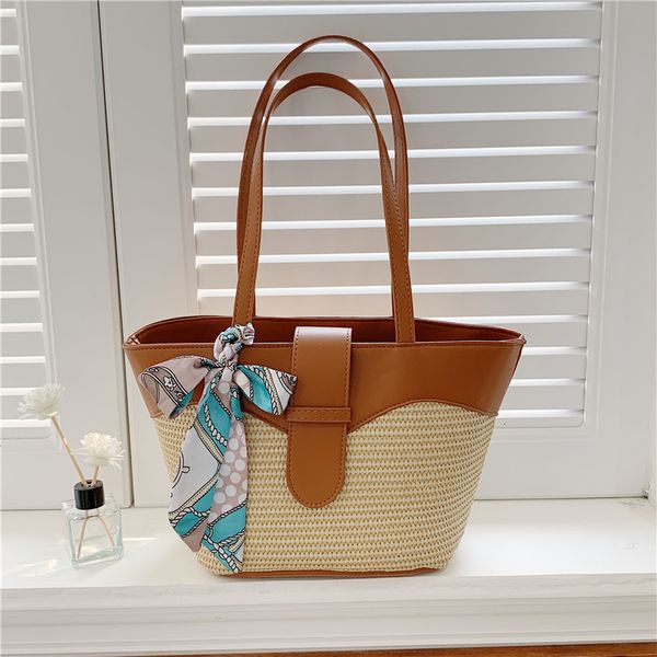 

other bags large capacity beach shopping bag high-quality rattan women's shoulder bag women's handbag summer travel bag