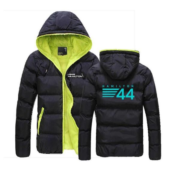 

2022 new one autumn and winter hoodie driver lewis hamilton digital 44 men039s highquality jacket colorblock fashio6842583, Black