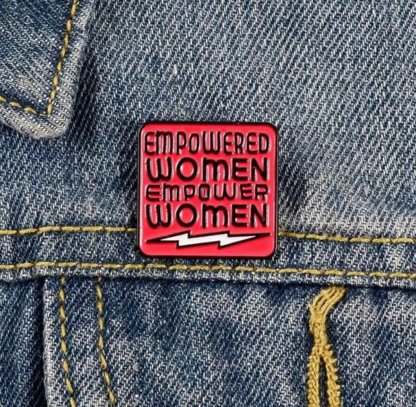 

cartoon enamel pins feminism brooches empowered women badge advocating equality pin jewelry whole gift for friends2136977, Blue