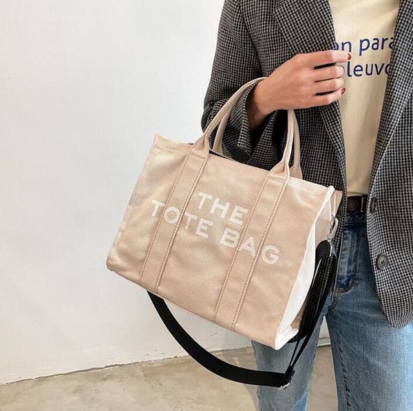 

new women tote bag letter canvas bag diagonal handbag hand shopping bag y00230712