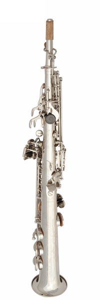 

senior professional soprano bb nickel-plated sax split soprano sax