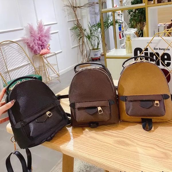 

designer bag fashion men's backpack luxury women's leather backpack handbag 41562