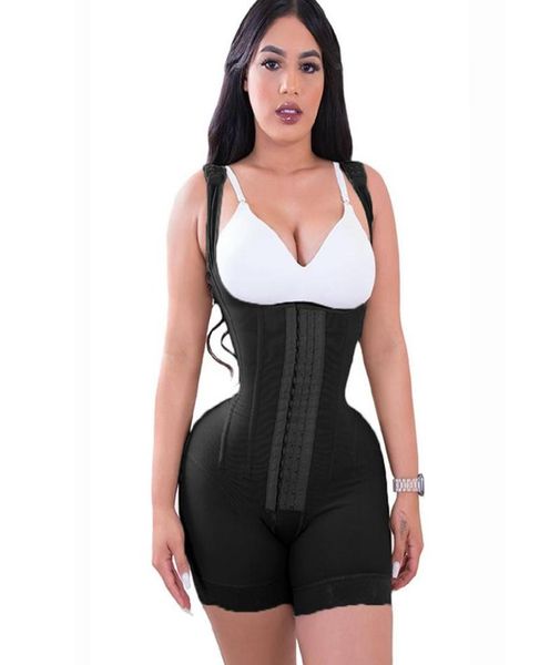 

women039s shapers corset high compression shapewear waist trainer bulifter slimming spanx skims fajas colombianas6730090, Black;white